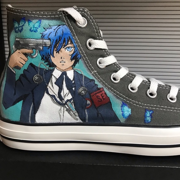 Custom painted Converse - Picture 2 of 6